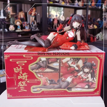 9 cm Tarih A Canlı Anime Figürü Kırmızı Cheongsam Tokisaki Kurumi Yalan Ver. Action Figure Koleksiyonu Kabus Heykelcik PVC Model Oyuncak