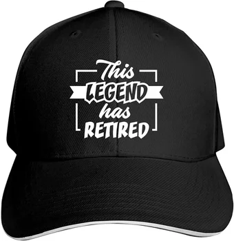 Bu Efsane Beyzbol Kap Emekli Var Erkek & Kadınlar için emeklilik Şapka Hediyeler 