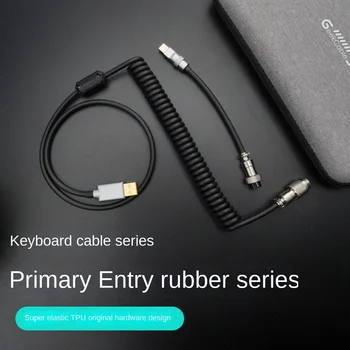 Nokta GeekCable el-özelleştirilmiş mekanik klavye kablo usb spiral veri kablosu birincil giriş özeti