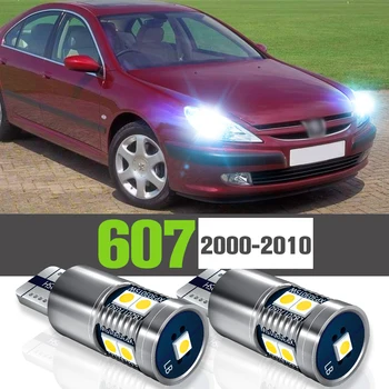 Peugeot için 2x LED park lambası Aksesuarları Gümrükleme Lambası 607 2000-2010 2001 2002 2003 2004 2005 2006 2007 2008 2009