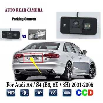 Ters Kamera İçin Audi A4 S4 (B6, 8E / 8 H) 2001~2005 CCD Gece Görüş RCA dikiz Kamera plaka kamera geri görüş kamerası